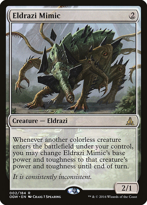 Oath of the Gatewatch - 2 - Eldrazi Mimic - Rare - C - Non-foil