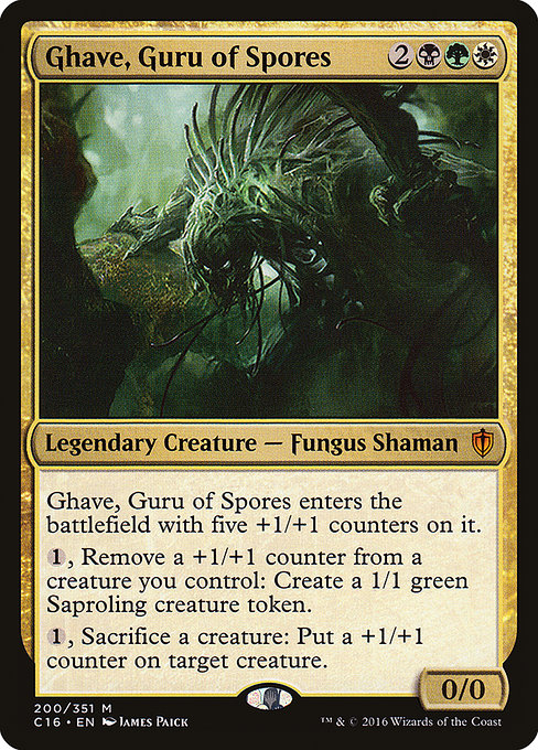 Commander 2016 - 200 - Ghave, Guru of Spores - Mythic - Multi - Non-foil