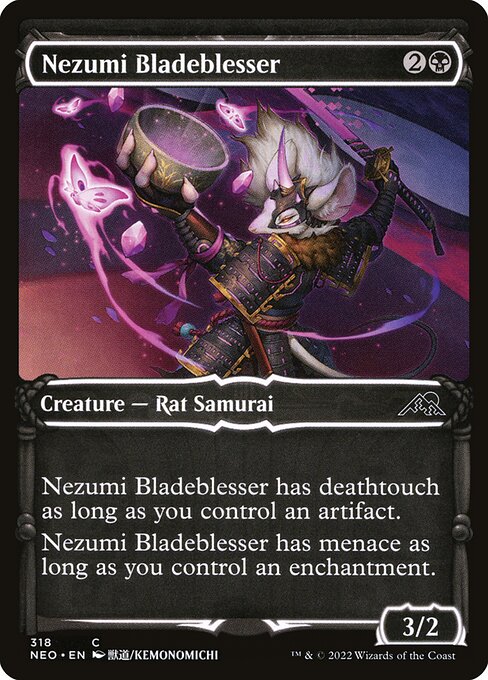 Kamigawa: Neon Dynasty - 318 - Nezumi Bladeblesser - Common - B - Non-foil