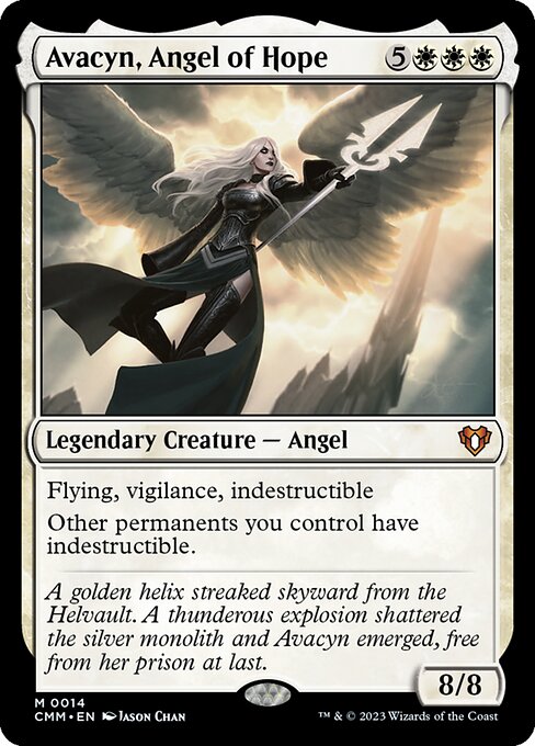 Commander Masters - 14 - Avacyn, Angel of Hope - Mythic - W - Non-foil
