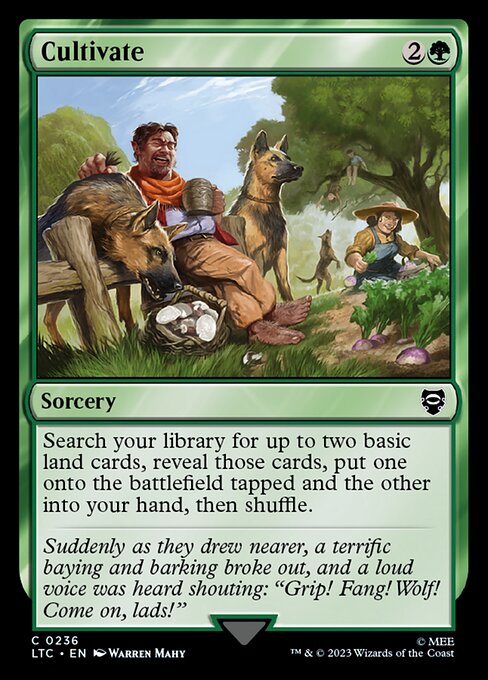 Tales of Middle-earth Commander - 236 - Cultivate - Common - G - Non-foil