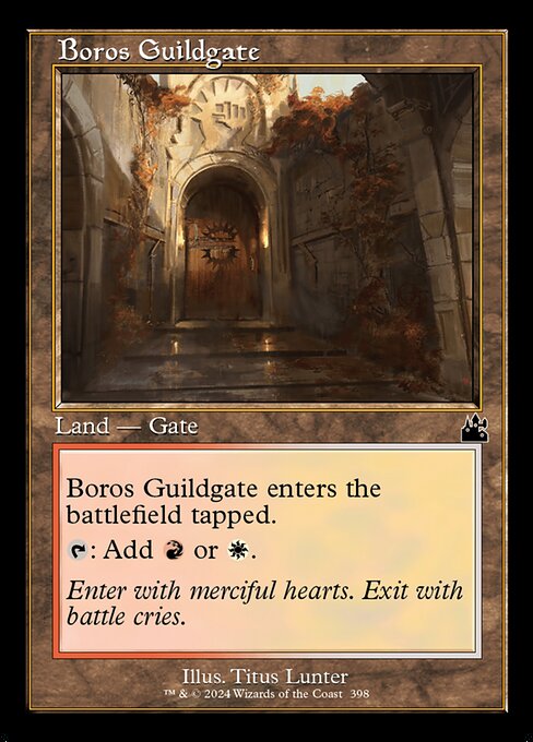 Ravnica Remastered - 398 - Boros Guildgate - Common - C - Non-foil