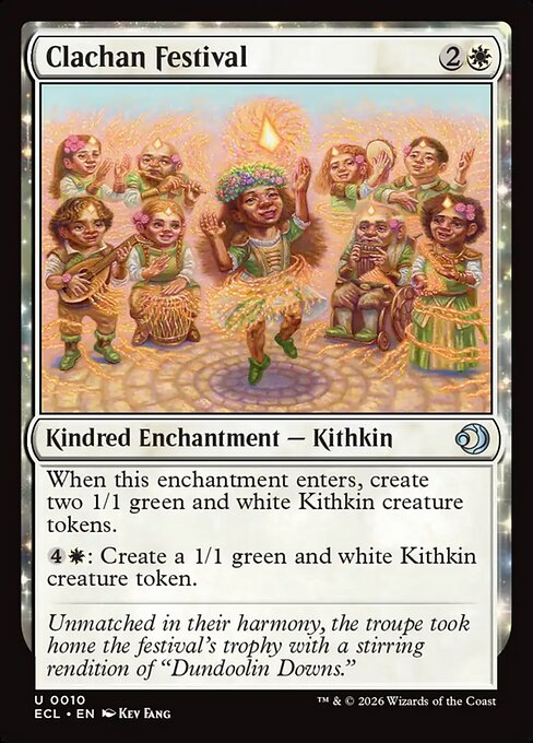 Lorwyn Eclipsed - 10 - Clachan Festival - Uncommon - W - Non-foil