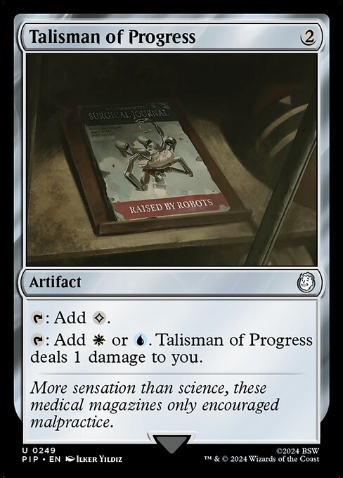 Fallout - 249 - Talisman of Progress - Uncommon - C - Non-foil