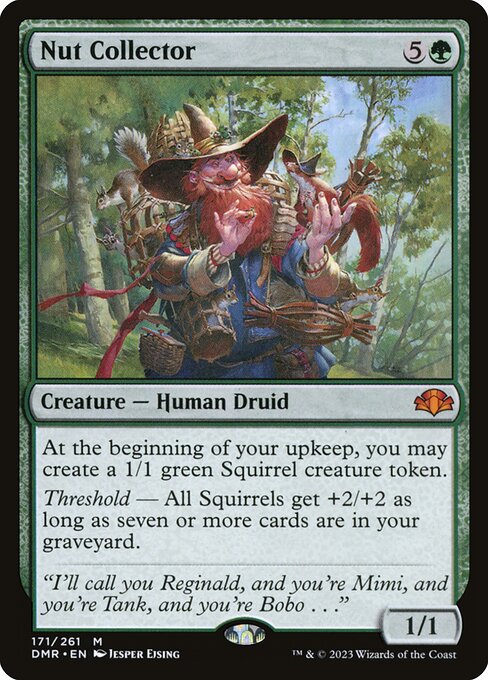 Dominaria Remastered - 171 - Nut Collector - Mythic - G - Non-foil