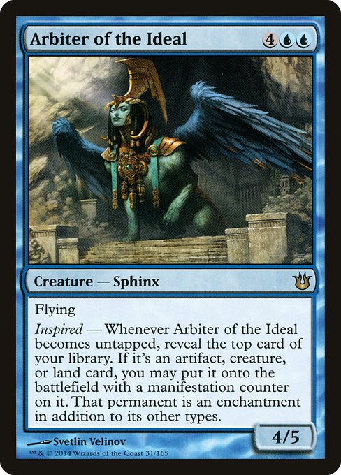 Born of the Gods - 31 - Arbiter of the Ideal - Rare - U - Non-foil