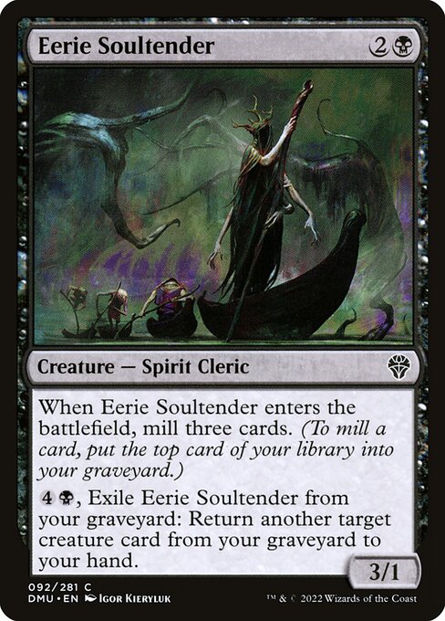 Dominaria United - 92 - Eerie Soultender - Common - B - Non-foil