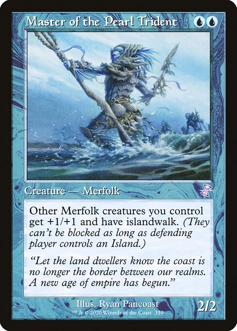 Time Spiral Remastered - 310 - Master of the Pearl Trident - Special - U - Non-foil