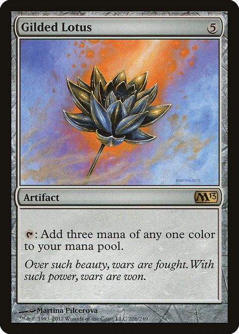 Magic 2013 - 206 - Gilded Lotus - Rare - C - Non-foil