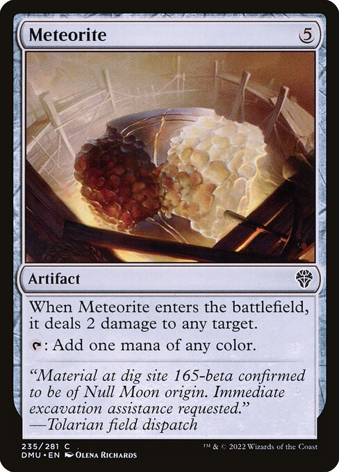 Dominaria United - 235 - Meteorite - Common - C - Non-foil