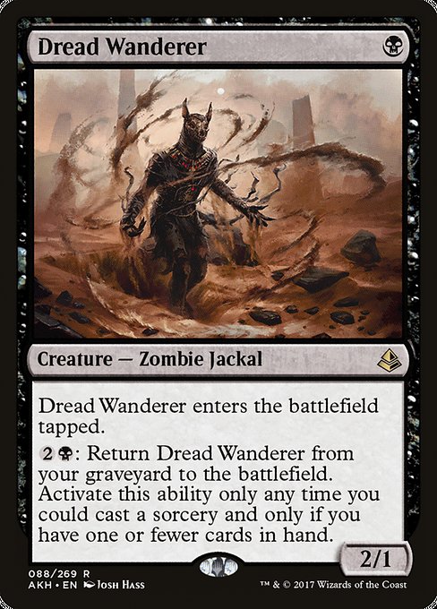Amonkhet - 88 - Dread Wanderer - Rare - B - Non-foil