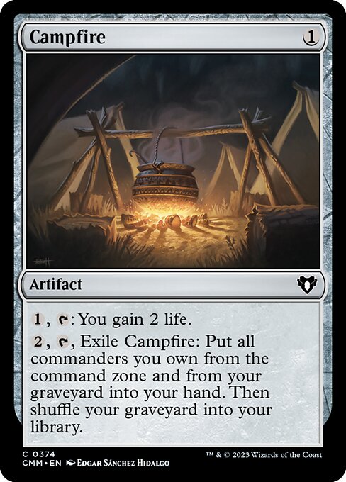 Commander Masters - 374 - Campfire - Common - C - Non-foil