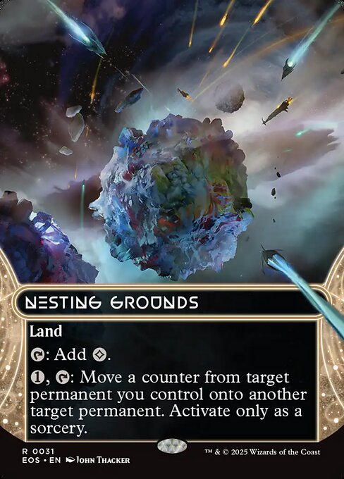 Edge of Eternities: Stellar Sights - 31 - Nesting Grounds - Rare - C - Non-foil