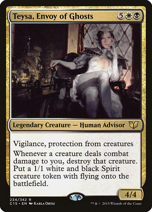 Commander 2015 - 234 - Teysa, Envoy of Ghosts - Rare - WB - Non-foil
