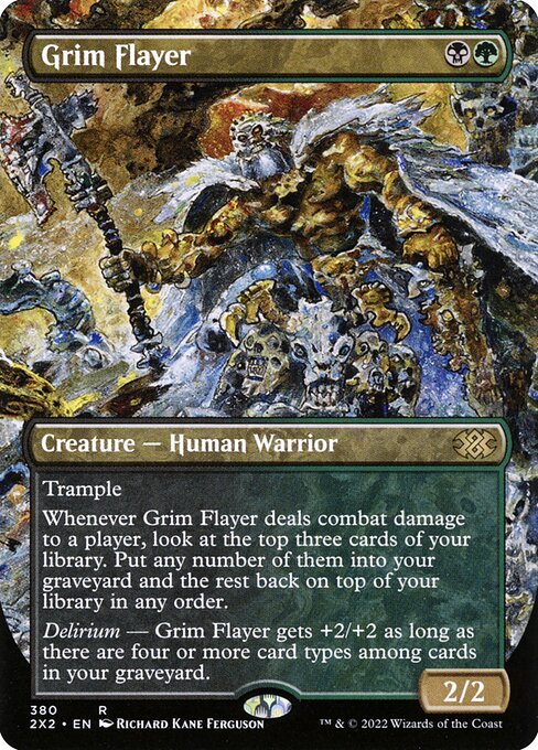 Double Masters 2022 - 380 - Grim Flayer - Rare - BG - Non-foil
