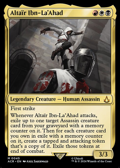 Assassin's Creed - 45 - Altaïr Ibn-La'Ahad - Mythic - Multi - Non-foil