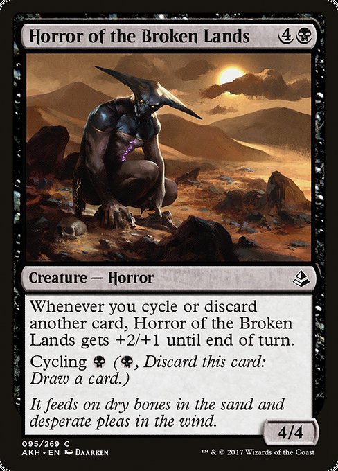 Amonkhet - 95 - Horror of the Broken Lands - Common - B - Non-foil