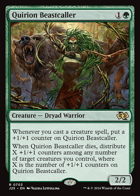 Foundations Jumpstart - 703 - Quirion Beastcaller - Rare - G - Non-foil