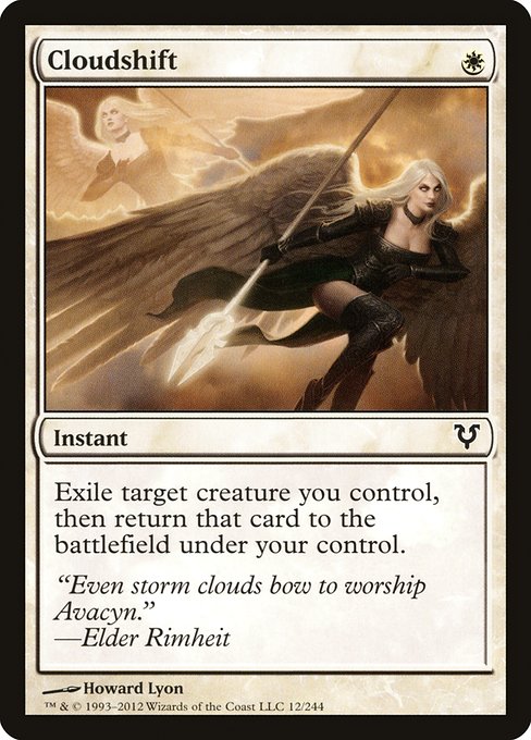 Avacyn Restored - 12 - Cloudshift - Common - W - Non-foil
