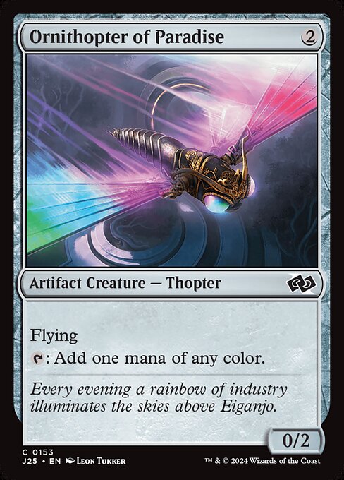Foundations Jumpstart - 153 - Ornithopter of Paradise - Common - C - Non-foil