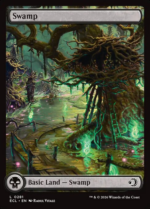 Lorwyn Eclipsed - 281 - Swamp - Common - C - Non-foil
