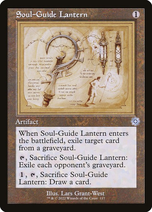 The Brothers' War Retro Artifacts - 117 - Soul-Guide Lantern - Uncommon - C - Foil