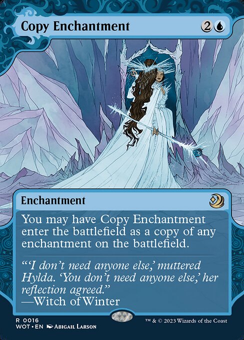 Wilds of Eldraine: Enchanting Tales - 16 - Copy Enchantment - Rare - U - Non-foil