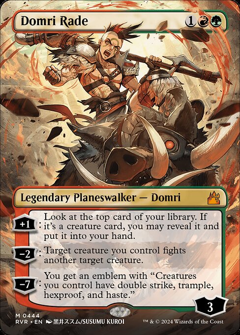 Ravnica Remastered - 444 - Domri Rade - Mythic - RG - Non-foil