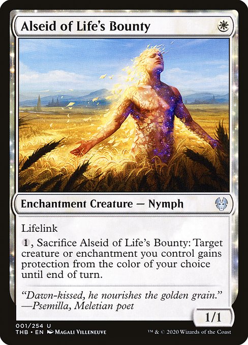 Theros Beyond Death - 1 - Alseid of Life's Bounty - Uncommon - W - Non-foil