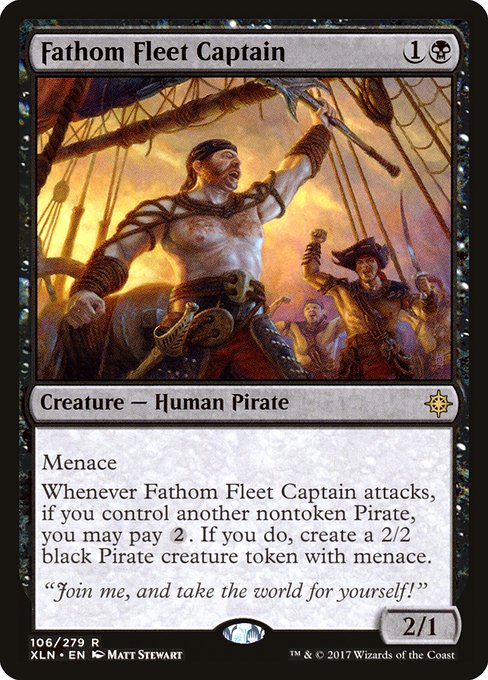 Ixalan - 106 - Fathom Fleet Captain - Rare - B - Non-foil