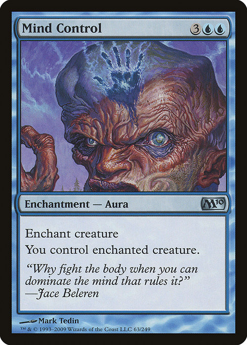 Magic 2010 - 63 - Mind Control - Uncommon - U - Non-foil