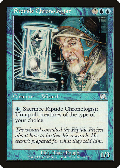 Onslaught - 107 - Riptide Chronologist - Uncommon - U - Non-foil