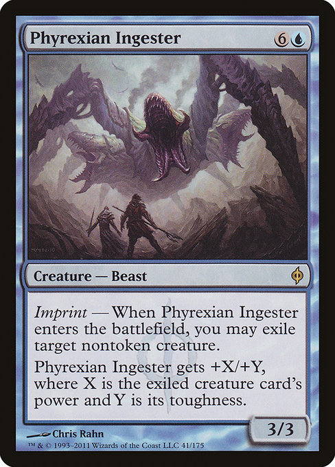 New Phyrexia - 41 - Phyrexian Ingester - Rare - U - Non-foil