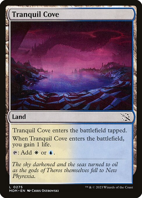 March of the Machine - 275 - Tranquil Cove - Common - C - Foil