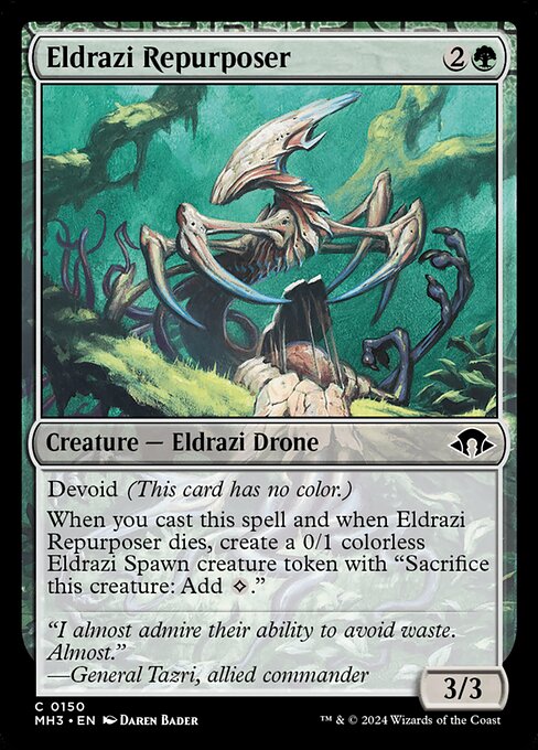 Modern Horizons 3 - 150 - Eldrazi Repurposer - Common - C - Non-foil