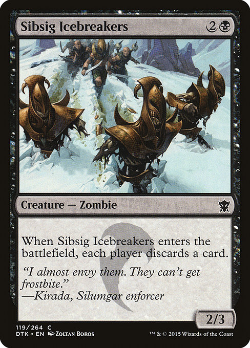 Dragons of Tarkir - 119 - Sibsig Icebreakers - Common - B - Non-foil