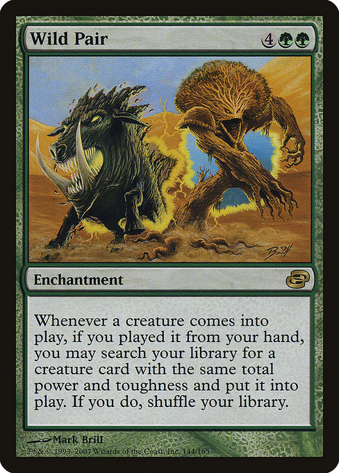 Planar Chaos - 144 - Wild Pair - Rare - G - Non-foil