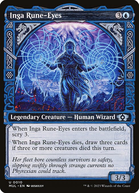 Multiverse Legends - 10 - Inga Rune-Eyes - Uncommon - U - Foil