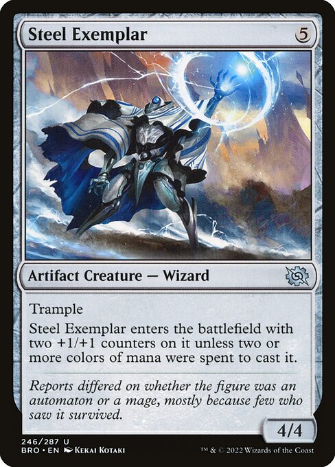 The Brothers' War - 246 - Steel Exemplar - Uncommon - C - Non-foil