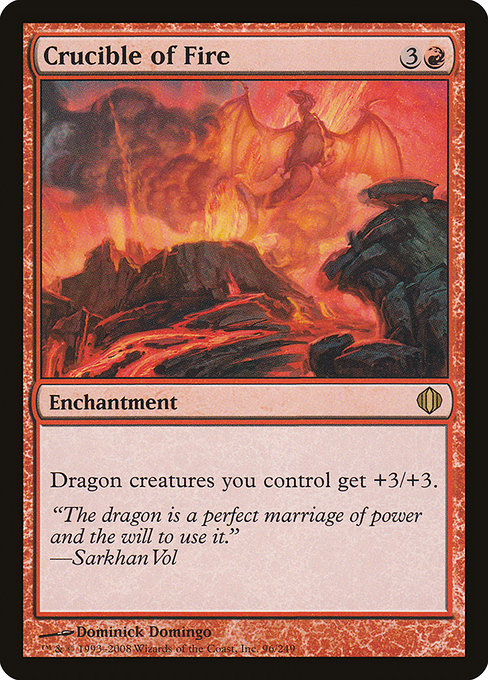 Shards of Alara - 96 - Crucible of Fire - Rare - R - Non-foil