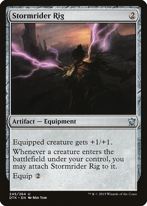 Dragons of Tarkir - 245 - Stormrider Rig - Uncommon - C - Non-foil