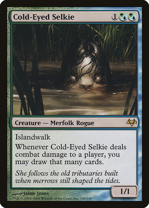 Eventide - 149 - Cold-Eyed Selkie - Rare - UG - Non-foil