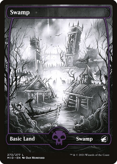 Innistrad: Midnight Hunt - 273 - Swamp - Common - C - Non-foil