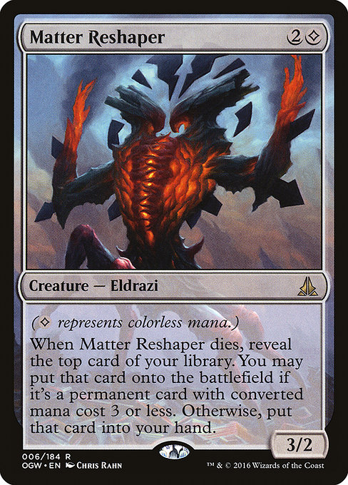 Oath of the Gatewatch - 6 - Matter Reshaper - Rare - C - Non-foil