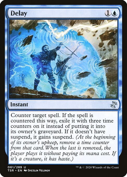 Time Spiral Remastered - 61 - Delay - Uncommon - U - Non-foil