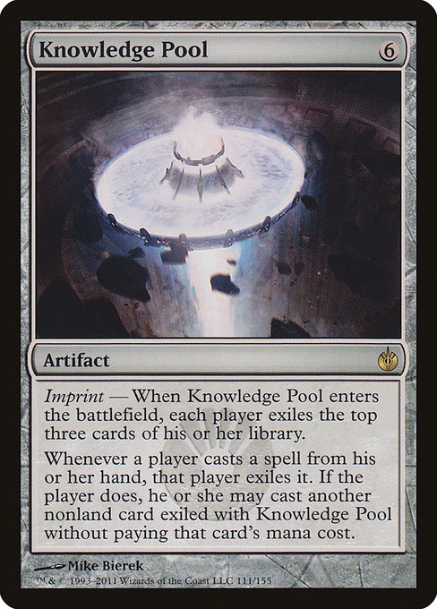 Mirrodin Besieged - 111 - Knowledge Pool - Rare - C - Non-foil