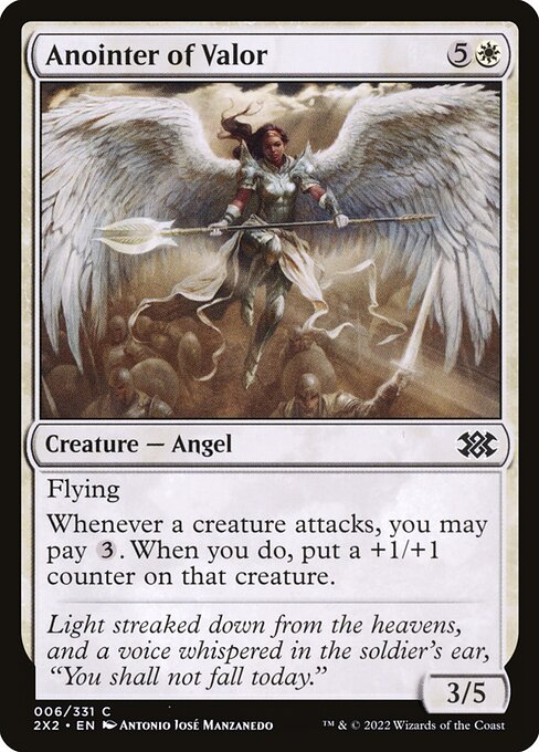 Double Masters 2022 - 6 - Anointer of Valor - Common - W - Non-foil