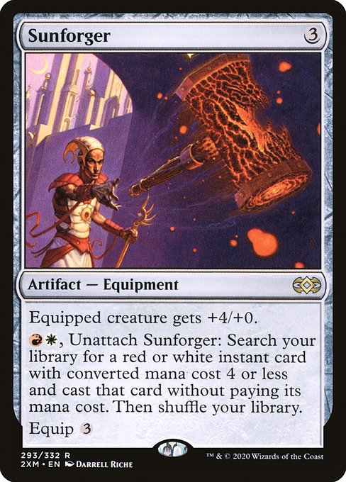 Double Masters - 293 - Sunforger - Rare - C - Non-foil