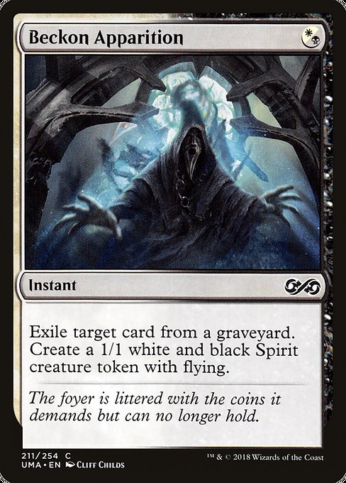 Ultimate Masters - 211 - Beckon Apparition - Common - WB - Non-foil