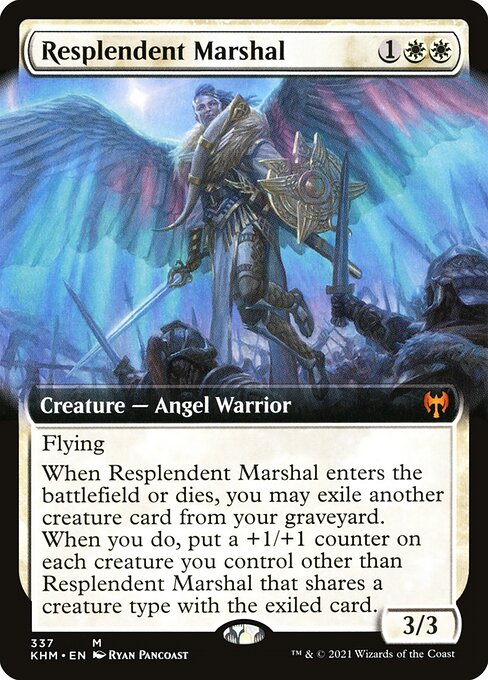 Kaldheim - 337 - Resplendent Marshal - Mythic - W - Foil